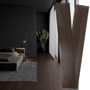 Chocolate Peel and Stick Floor Tile 36"x6