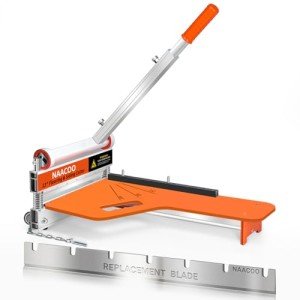 Vinyl and Laminate Floor Cutter with Extra Blade