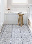 Hastings Blue Peel & Stick Floor Tiles