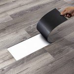 Eco-Friendly Grey Wooden Grain Vinyl Flooring