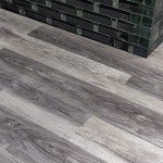 Eco-Friendly Grey Wooden Grain Vinyl Flooring