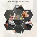 Peel & Stick Vinyl Plank Flooring, 36-Pack