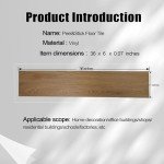 Peel and Stick Luxury Vinyl Plank Flooring – 36 Pack