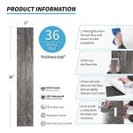 Art3d 36-Pack Peel and Stick Vinyl Floor Tiles