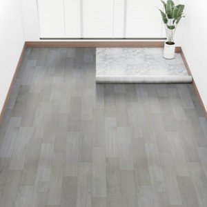 Oxdigi Waterproof Grey Oak Vinyl Flooring Roll