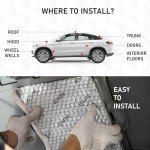 Sound Deadening Mat for Cars - 80 mil 5 sqft