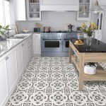 Waterproof Peel and Stick Vinyl Floor Tiles - Grey