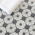 Black Star Peel and Stick Vinyl Tile, 9x9