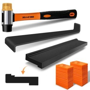Vinyl Flooring Tool Set with Spacers and Mallet