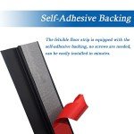 Self-Adhesive Floor Transition Strip - 10ft, Black