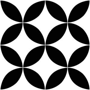 Starlight Peel & Stick Floor Tiles - Black