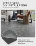 12" x 12" Peel and Stick Black Crackle Tile