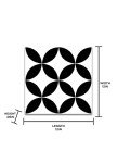 Starlight Peel & Stick Floor Tiles - Black