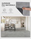 12" x 12" Peel and Stick Black Crackle Tile
