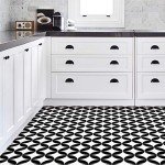 Starlight Peel & Stick Floor Tiles - Black