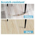 Waterproof Interlocking Luxury Vinyl Flooring Tiles - 18-Pack