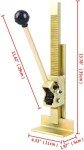 Hardwood Flooring Jack with Felt Hand Tool