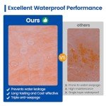 Muzata Waterproof Shower Membrane 3.8x33ft