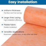 Muzata Waterproof Shower Membrane 3.8x33ft