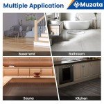 Muzata Waterproof Shower Membrane 3.8x33ft
