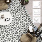 Peel and Stick Vinyl Floor Tiles - 20 PCS