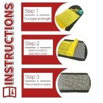 Stair Tread Installation Kit with Adhesive Tape