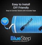 BlueStep Underlayment with Moisture Barrier, 200 sq.ft