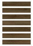Dark Oak Peel and Stick Floor Planks, 7 Tiles