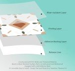 Self-Adhesive Vinyl Peel and Stick Floor Tiles