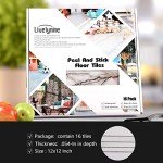 Livelynine 16 Pack Waterproof Peel and Stick Tiles