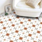 Self-Adhesive Vinyl Peel and Stick Floor Tiles