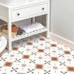 Self-Adhesive Vinyl Peel and Stick Floor Tiles