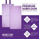 DRICORE Insul-Armor Subfloor with Air Gap Technology