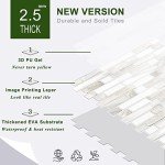 Thicker Peel and Stick Tile Backsplash – 10 Sheets