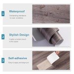 10 Pack Peel and Stick Vinyl Flooring Tiles