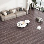 10 Pack Peel and Stick Vinyl Flooring Tiles