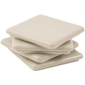 Heavy-Duty Self-Stick Carpet Furniture Sliders (4-pack)