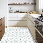 Self-Adhesive Vinyl Peel & Stick Floor Tiles