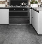 16-Pack Grey Slate Peel and Stick Floor Tiles