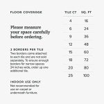 Wood Grain Foam Floor Mats - 24 Sq Ft