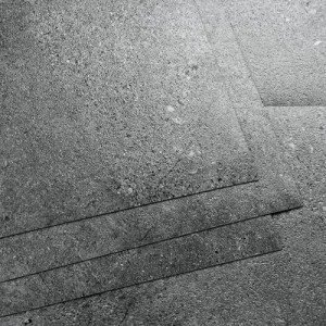 Decotalk Peel and Stick Grey Vinyl Floor Tiles