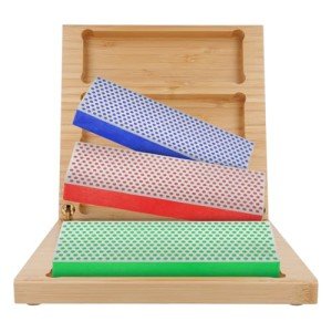 DMT W6EFC Diamond Knife Sharpening Kit – 3 Stones