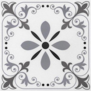 Peel & Stick Floor Stickers - Gothic Design (10 Sheets)