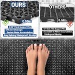 12 Pack Non-Slip Interlocking Drainage Floor Tiles
