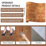 Oxdigi Waterproof Vinyl Flooring Roll - Natural Oak