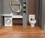 Oxdigi Waterproof Vinyl Flooring Roll - Natural Oak