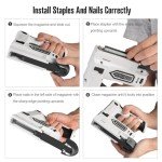 Bielmeier 2-in-1 Cordless Electric Staple Gun