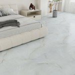 Misty Grey Marble Peel and Stick Floor Tiles 12-Pack