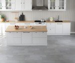 Oxdigi Waterproof Vinyl Flooring Roll - Grey Oak