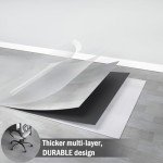 Oxdigi Waterproof Vinyl Flooring Roll - Grey Oak
